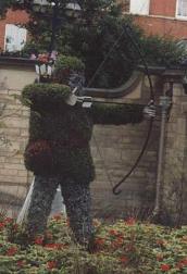 eine Robin-Hood-Figur